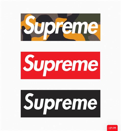 supreme metal box logo|supreme box logo size.